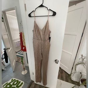 Lulu champagne sparkly jumper